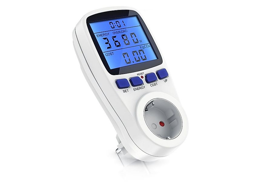 BEARWARE Energiekostenmessgerät Stromverbrauchszähler mit Berührungsschutz, günstig online kaufen