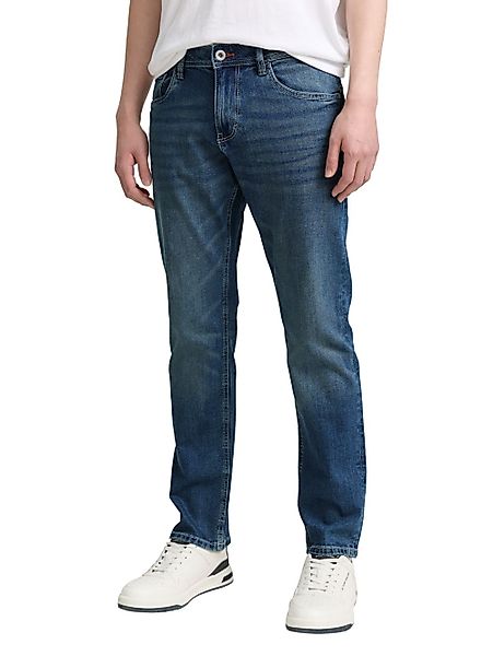 Tom Tailor Herren Jeans MARVIN STRAIGHT - Mid Waist - Straight Fit - Blau günstig online kaufen