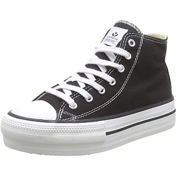 Victoria  Damenschuhe TRIBU DOBLE BOTIN LONA  10 NEGRO 1061101 günstig online kaufen