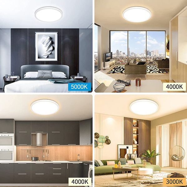 Sunicol Deckenleuchten Rund Panel Ultraflach LED günstig online kaufen