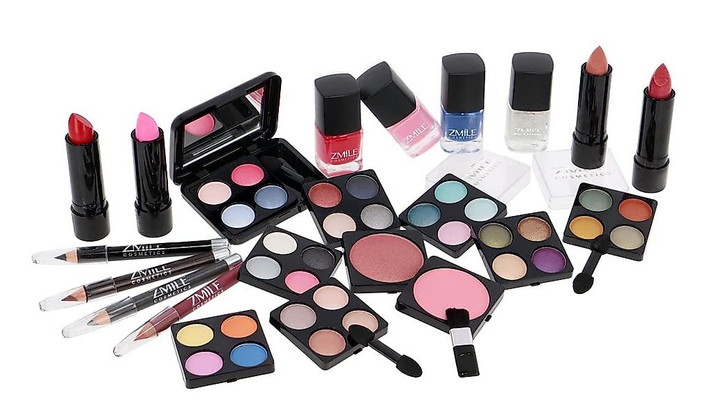 ZMILE COSMETICS Schmink-Koffer Schminkkoffer Set Alu günstig online kaufen
