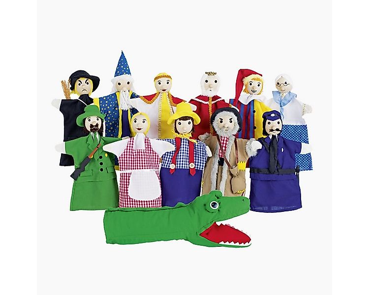 goki Handpuppe Handpuppen 12er Set (Packung, 12-tlg., spar packung), für lu günstig online kaufen