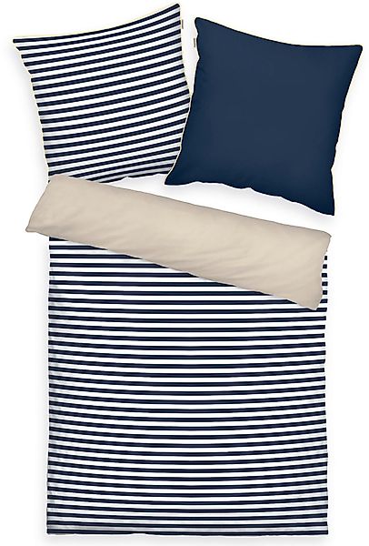 TOM TAILOR HOME Bettwäsche STRIPES WITH günstig online kaufen