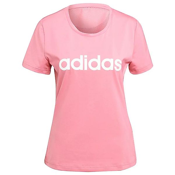 Adidas D2m Lo Kurzarm T-shirt 2XS Rose Tone / White günstig online kaufen