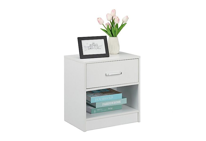 relaxdays Nachttisch mit Schublade günstig online kaufen