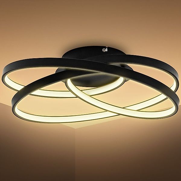 B.K.Licht Deckenleuchte LED Wohnzimmer-Deckenlampe modern 39cm günstig online kaufen