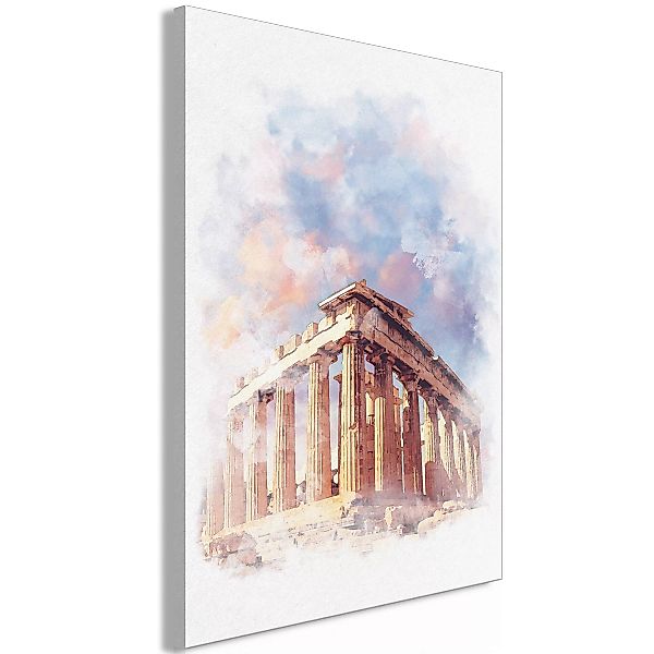 Wandbild - Painted Parthenon (1 Part) Vertical günstig online kaufen