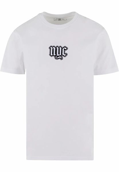 MisterTee T-Shirt "MisterTee NYC Old English Wording Patch Tee" 1 Stk. tlg. günstig online kaufen
