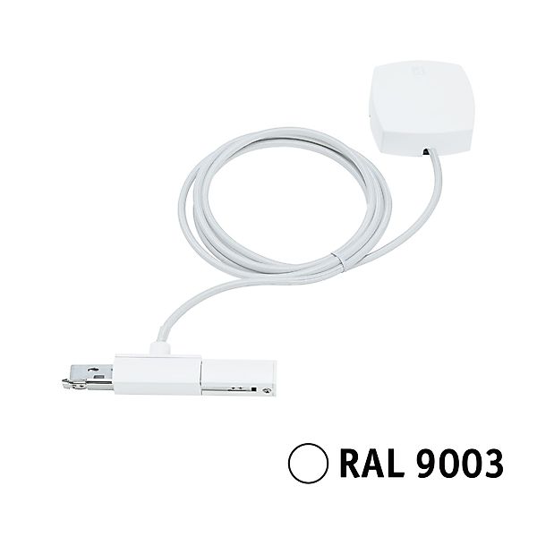 Paulmann "URail Einspeisung Kabel 2m max. 1000W Signalweiß" günstig online kaufen