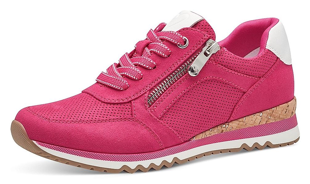 MARCO TOZZI Keilsneaker, Freizeitschuh, Halbschuh, Schnürschuh günstig online kaufen