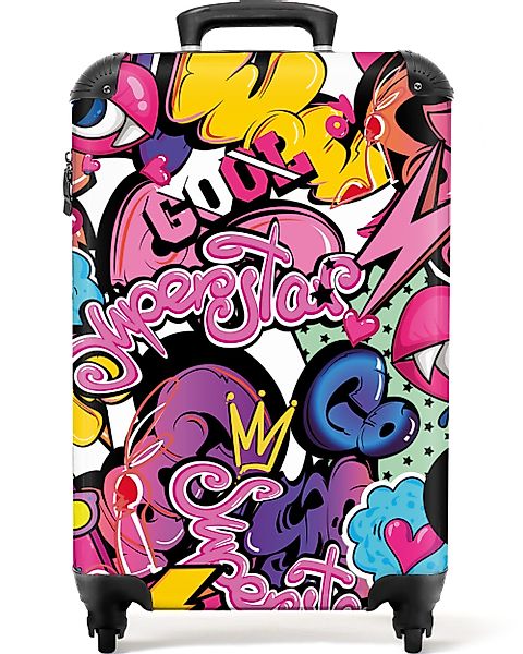 NoBoringSuitcases.com© Hartschalen-Trolley Design - Superstar - günstig online kaufen