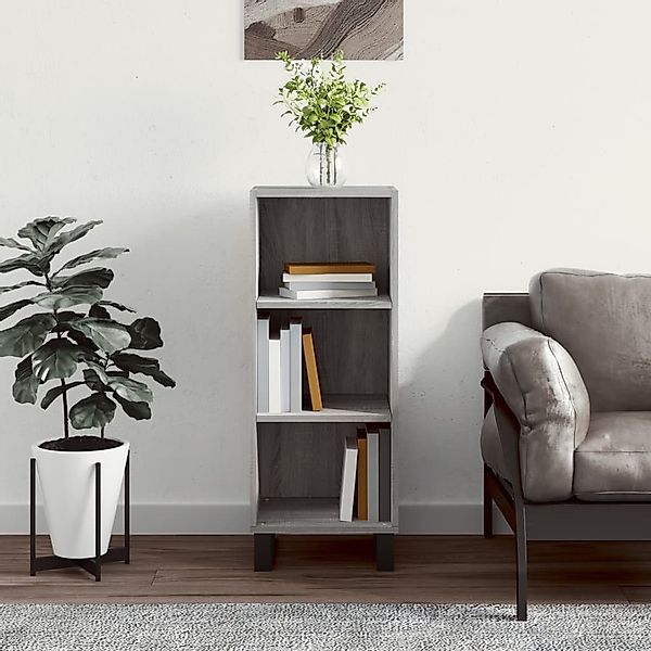 vidaXL Sideboard Sideboard Grau Sonoma 34,5x32,5x90 günstig online kaufen