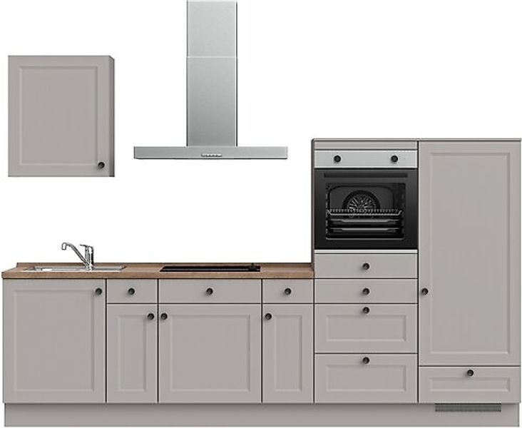 nobilia® Küchenzeile »"Cascada I"«, vormontiert, Ausrichtung wählbar, Breit günstig online kaufen