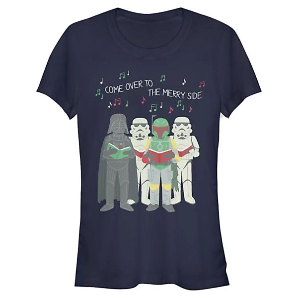 Star Wars - Gruppe Dark Side Carols - Weihnachten - Frauen T-Shirt günstig online kaufen