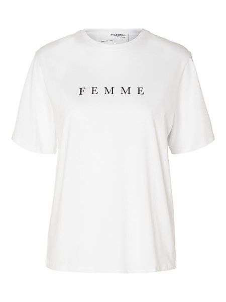 SELECTED FEMME Kurzarmshirt VILJA (1-tlg) Plain/ohne günstig online kaufen