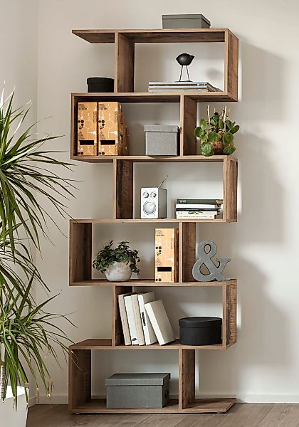 Home affaire Aktenregal "Calli" Regal im modernen Design, Breite 80 cm x Hö günstig online kaufen