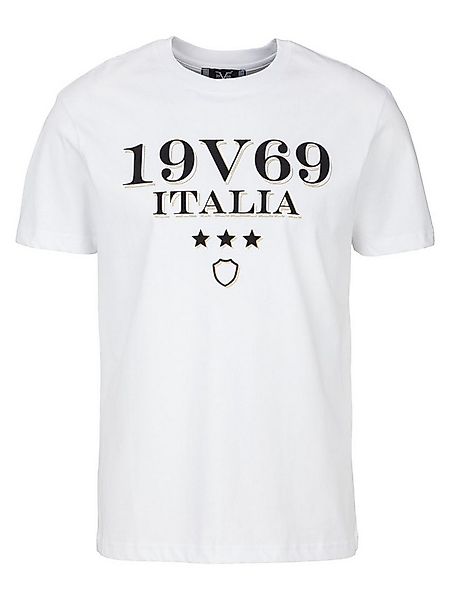 19V69 ITALIA T-Shirt RAFAEL GOLD LOGO (1-tlg) günstig online kaufen