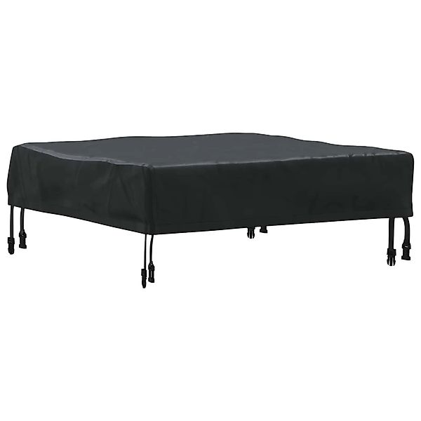 vidaXL Tischdecken Uni Schwarz 72 x 72 x 15 cm Stoff 4106075 günstig online kaufen
