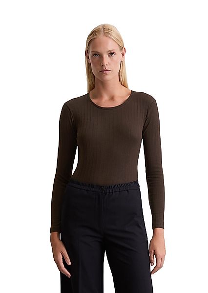 Marc O'Polo Langarmshirt aus Organic-Cotton-Modal-Mix günstig online kaufen