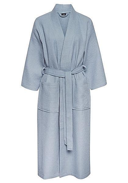 Vivance Dreams Bademantel, Langform, Waffelpiqué, Gürtel, günstig online kaufen