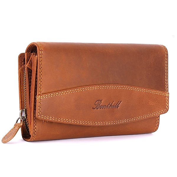 Benthill Geldbörse Damen Echt-Leder XL Portemonnaie günstig online kaufen