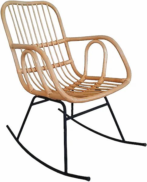 HOFMANN LIVING AND MORE Schaukelsessel, (1 St.), Handgeflochten günstig online kaufen