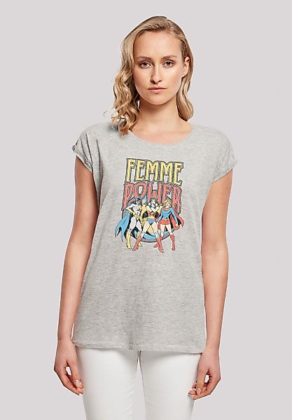 F4NT4STIC T-Shirt "DC Comics Superhelden Wonder Woman Femme Power", Print günstig online kaufen