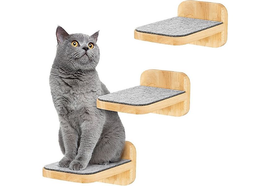 Happypet Kratzbaum, 3er-Set Katzentreppen, Designer Catwalk, Massivholz, Fi günstig online kaufen