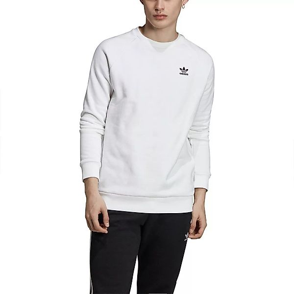 Adidas Originals Essential Crew Pullover M White / Black günstig online kaufen