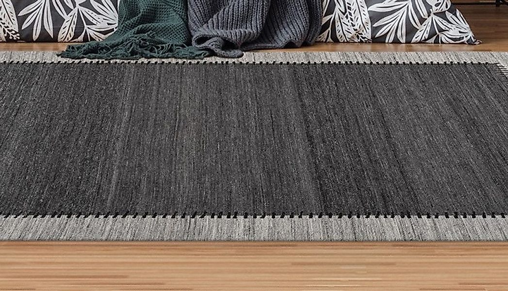 my home Teppich Amina, rechteckig, Höhe: günstig online kaufen