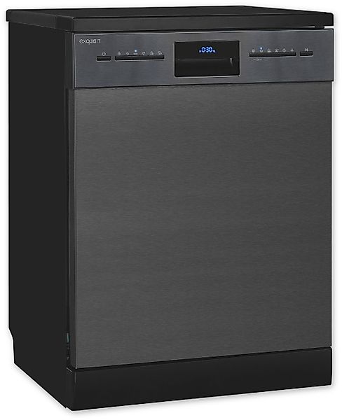 exquisit Standgeschirrspüler "GSP9614-030B" 14 Maßgedecke Stand-/Unterbauge günstig online kaufen