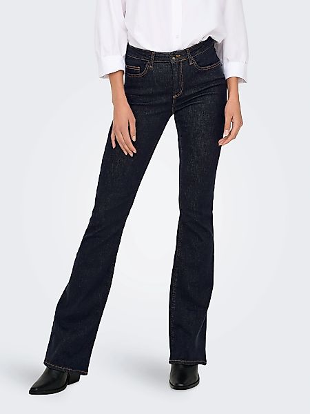 ONLY Skinny-fit-Jeans "ONLBLUSH MID FL STAYBLUE DNM REA023NOOS" günstig online kaufen