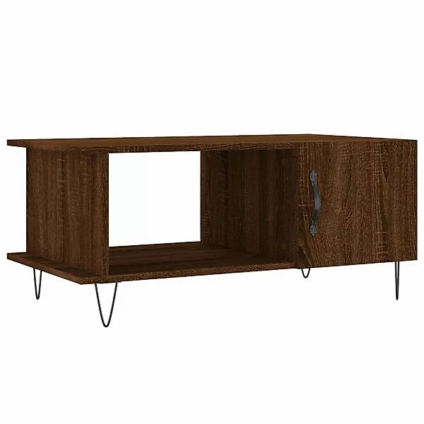 vidaXL Couchtisch Braun Eichen-Optik 90x50x40 cm Holzwerkstoff Modell 13 günstig online kaufen