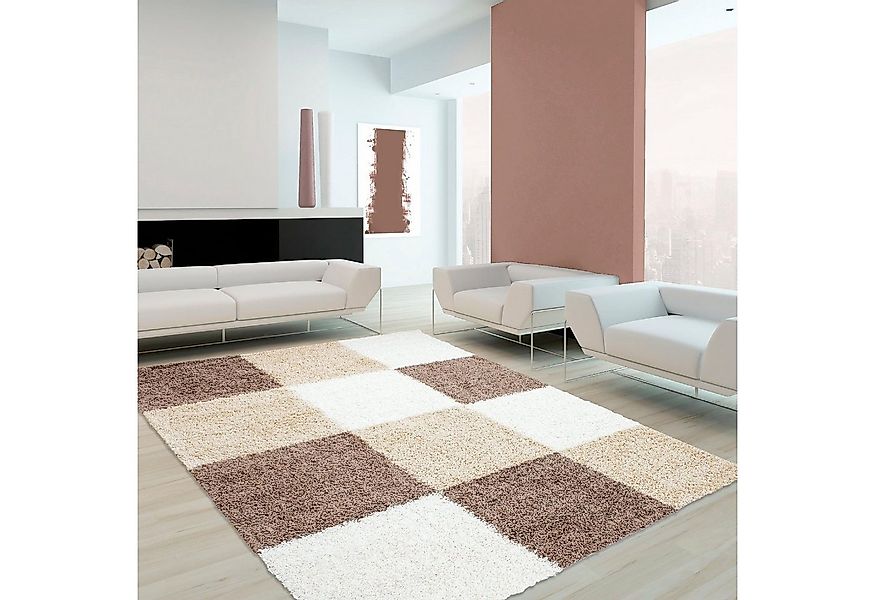 Ayyildiz Teppiche Hochflor-Teppich Life Shaggy 1501, rechteckig, Höhe: 30 m günstig online kaufen