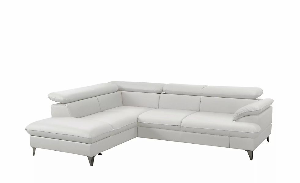 uno Ecksofa aus Kunstleder David ¦ grau ¦ Maße (cm): B: 208 H: 74 T: 256.0 günstig online kaufen