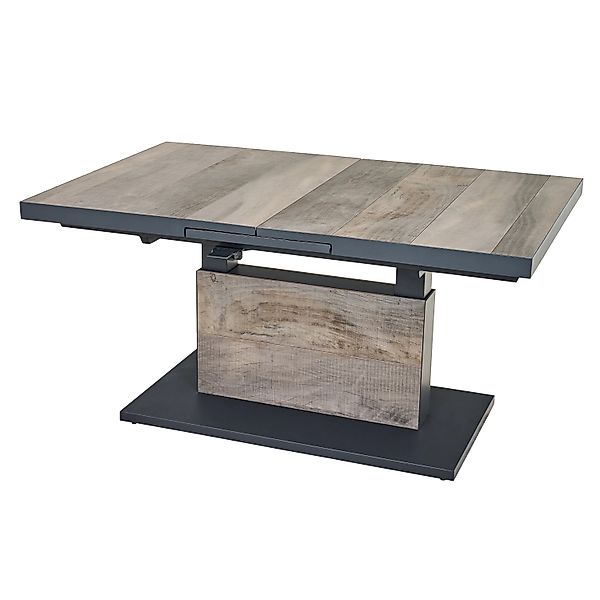 Siena Garden Gartentisch Talina ausziehbar Washed Grey 90 cm x 180 cm günstig online kaufen