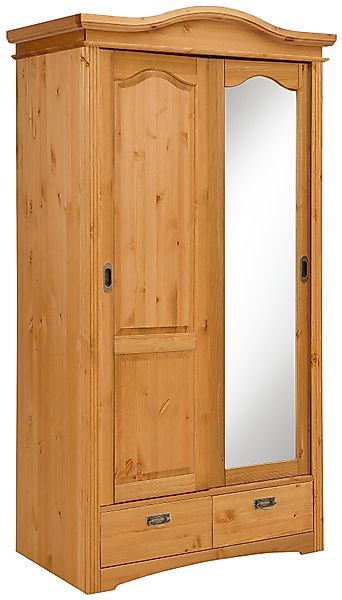 Home affaire Schiebetürenschrank "Konrad", (B/H/T ca. 111/207/64 cm), Breit günstig online kaufen