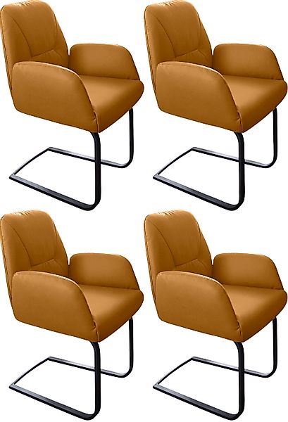 W.SCHILLIG Freischwinger »ole«, (Set), 4 St., Longlife Xtra-Leder Z69, 2er- günstig online kaufen