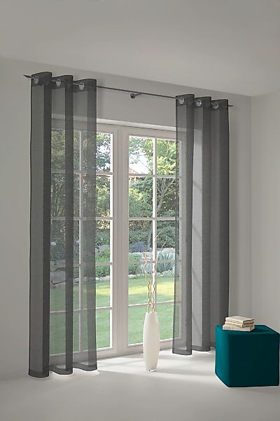 Wirth Vorhang "LORCA" Ösen 1 Stk. tlg. günstig online kaufen