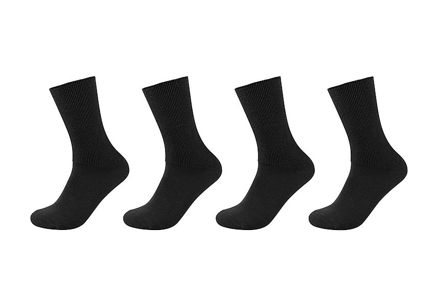 Camano Socken comfort (4-Paar) superweiche Bündchen, venenfreundliche Socke günstig online kaufen