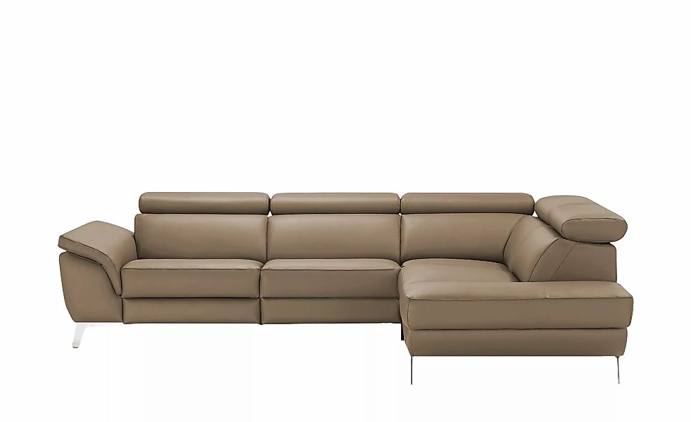 uno Ecksofa Leder  Dallas ¦ braun ¦ Maße (cm): B: 283 H: 74 T: 228.0 Polste günstig online kaufen