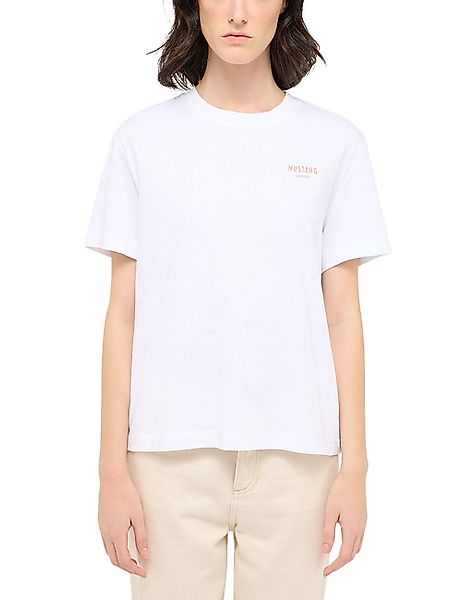 MUSTANG Kurzarmshirt Damen Style Floris günstig online kaufen