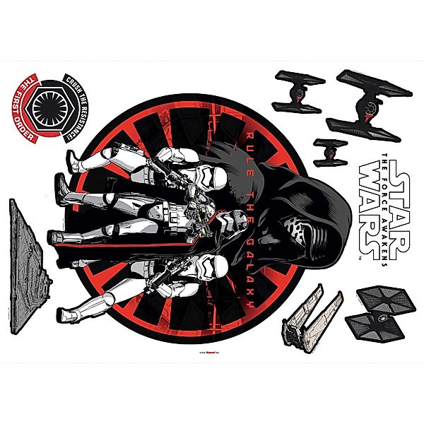 Komar Deko-Sticker Star Wars First Order 50 cm x 70 cm günstig online kaufen