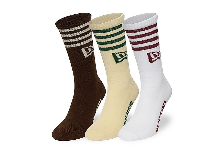 New Era Tennissocken Unisex Socken STRIPE CREW 3pack günstig online kaufen