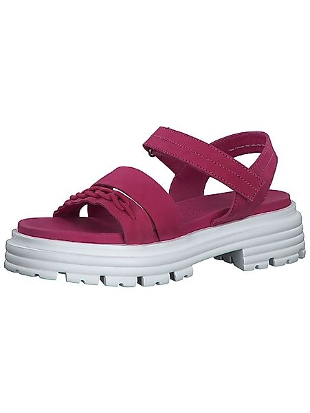 MARCO TOZZI Sandalen Leder Riemchensandalette günstig online kaufen