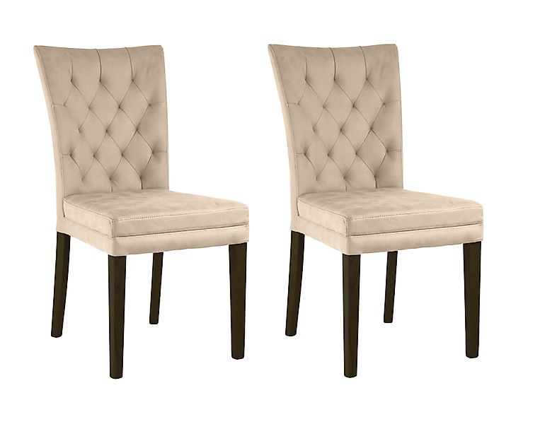 Home affaire 4-Fußstuhl »Colorado« (Set) 2 Stk. Microfaser bequeme Polsteru günstig online kaufen