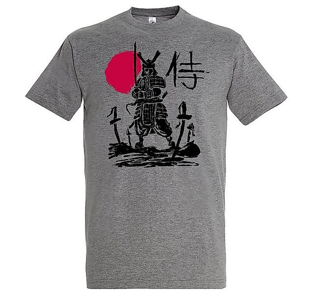 Youth Designz T-Shirt Samurai Herren Shirt mit Trendigem Japan Frontdruck günstig online kaufen