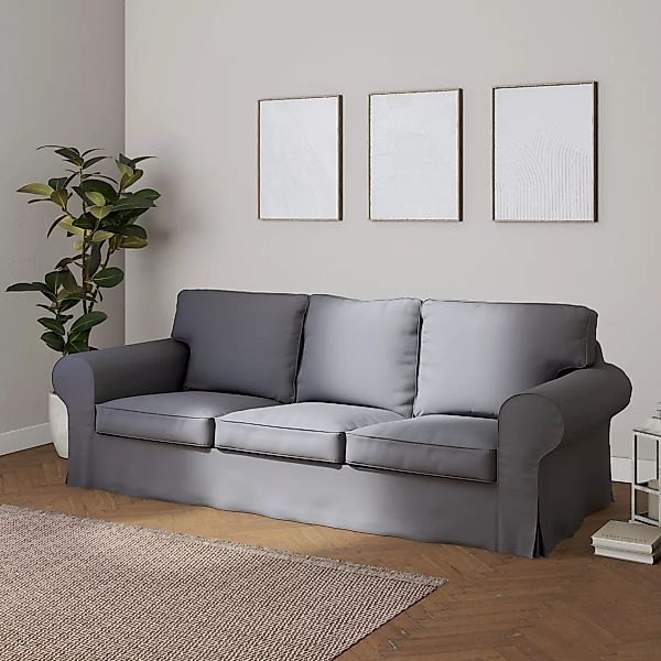 Bezug für Ektorp 3-Sitzer Schlafsofa, neues Modell (2013), grau, 40cm x 30c günstig online kaufen