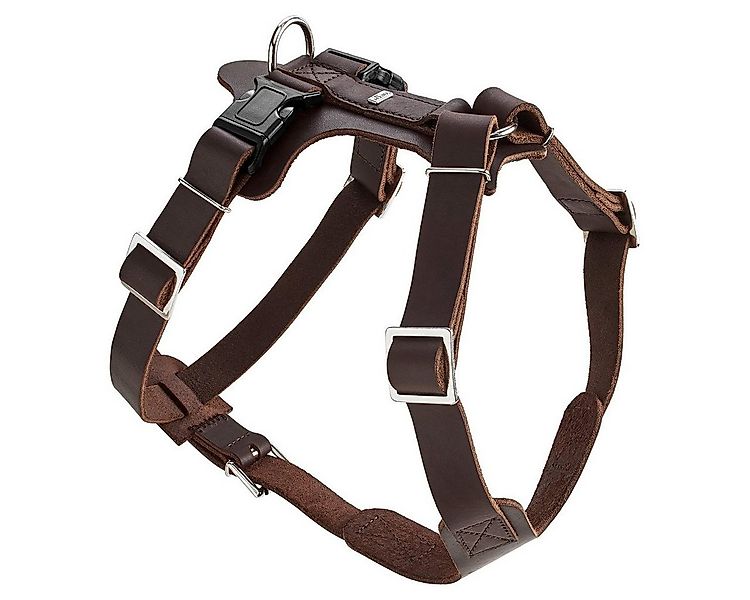 Hunter Tierbedarf Hunde-Geschirr Geschirr Aalborg dunkelbraun günstig online kaufen