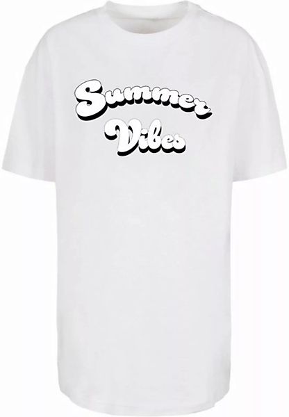 Merchcode T-Shirt Merchcode Damen Ladies Summer Vibes Oversized Boyfriend T günstig online kaufen